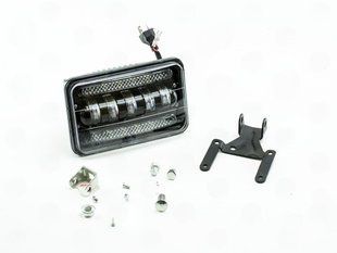 фара дополнительная LED прямоуг. 170х110х60 (Д/В/Ш) 50W ближний CREE+ДХО 41B-50W BLACK   с ДХО фото