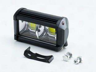 фара дополнительная LED прямоуг. 130х80х65 (Д/В/Ш) 72W дальний COB JR-COB-72W S фото