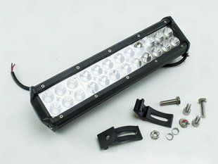 фара дополнительная LED прямоуг. 300х75х60 (Д/В/Ш) 72W комбинированный CREE C-72W S+F фото