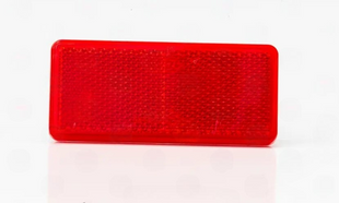 катафот прямоугол. скотч красный 90 x 40 mm (FRISTOM) DOB-035 C фото