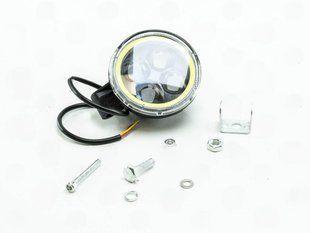 фара дополнительная LED круглая 80х40 (Дм/Ш) 12W дальний SPOT 851-4-12W S фото