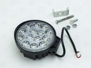 фара дополнительная LED круглая 110х55 (Дм/Ш) 42W ближний 3535 27T-42W 55 F фото