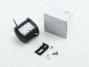 фара дополнительная LED прямоуг. 95х75х65 (Д/В/Ш) 18W дальний CREE C-18W S CREE фото