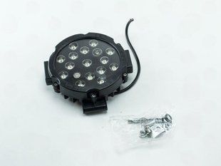фара дополнительная LED круглая 160х45 (Дм/Ш) 51W дальний SPOT 51W BLACK S фото
